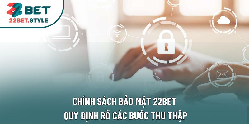 Chính sách bảo mật 22bet quy định rõ các bước thu thập