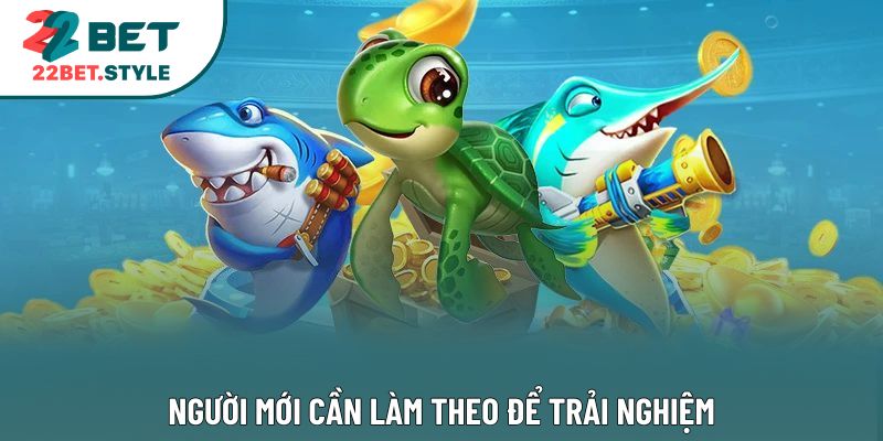 Người mới cần làm theo để trải nghiệm